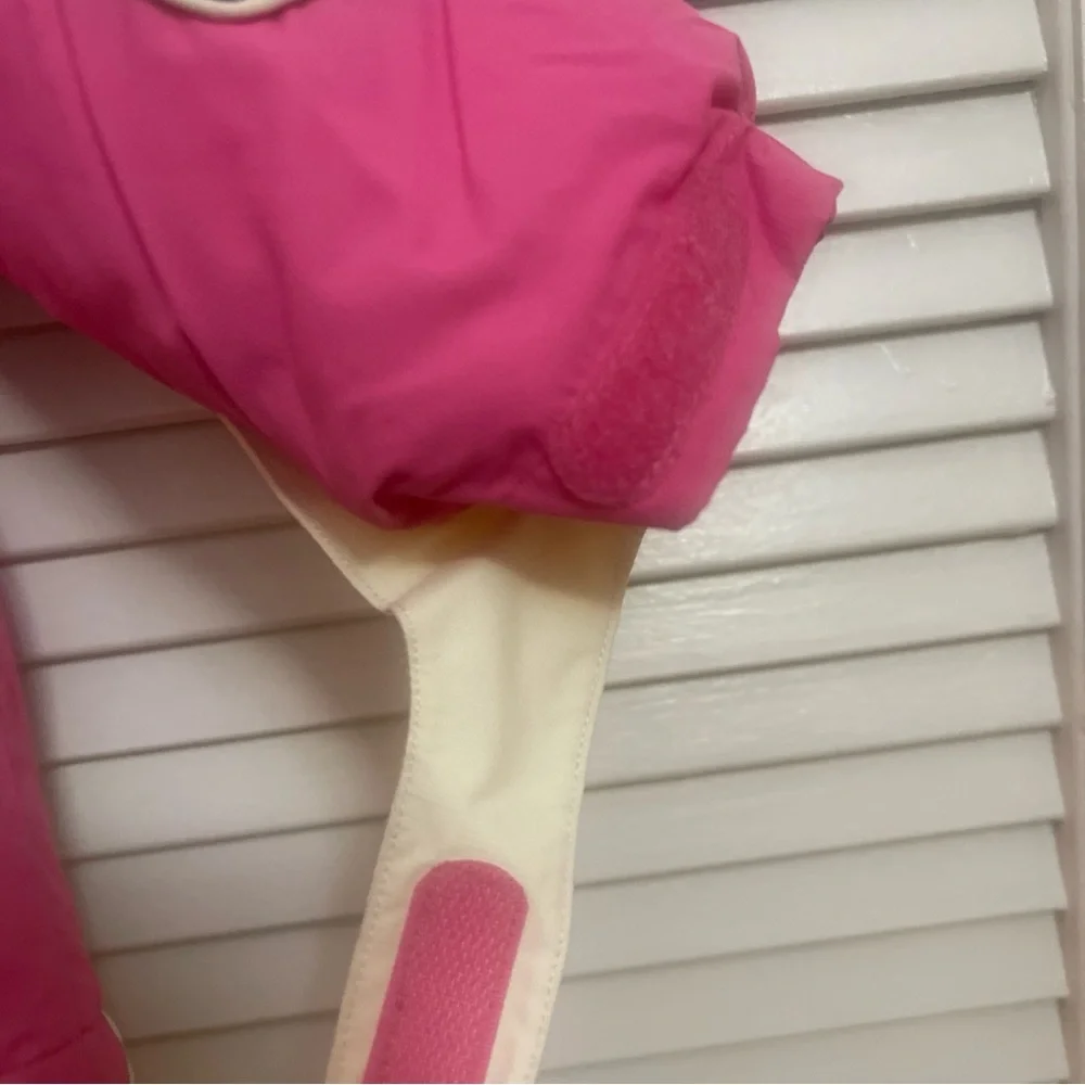 The Children's Place Pink and Cream winter snow 3 in 1 jacket